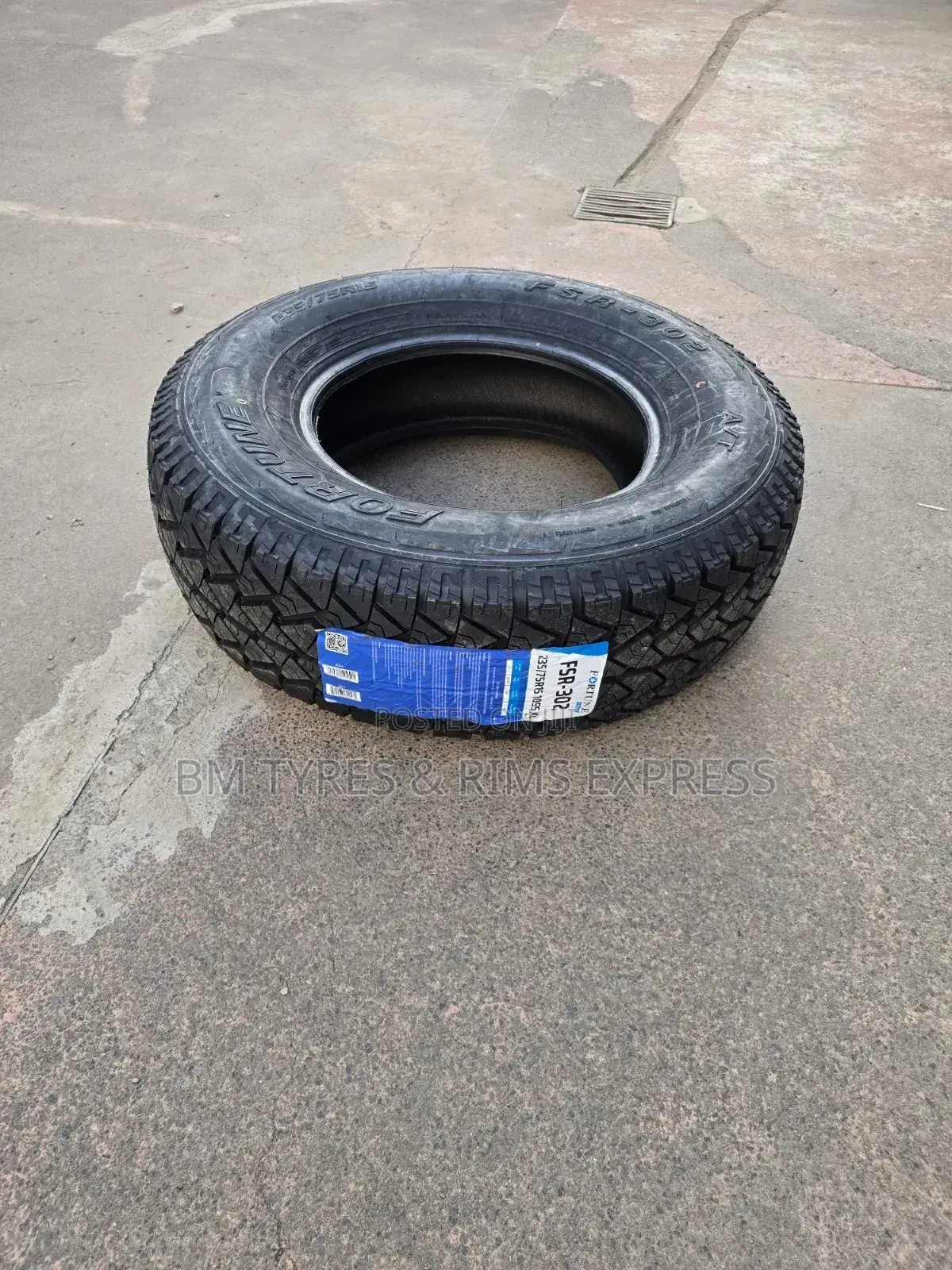 235 /75 R15 Fortune.