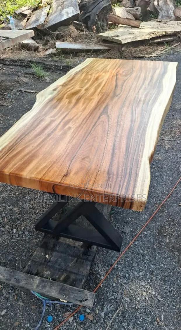 Mixed Rosewood Dinning Table Set - main view