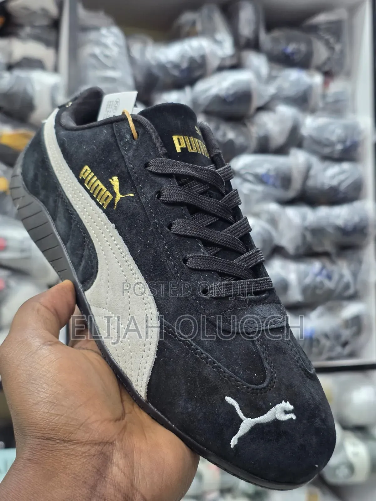 Puma Speedcat Black White Og