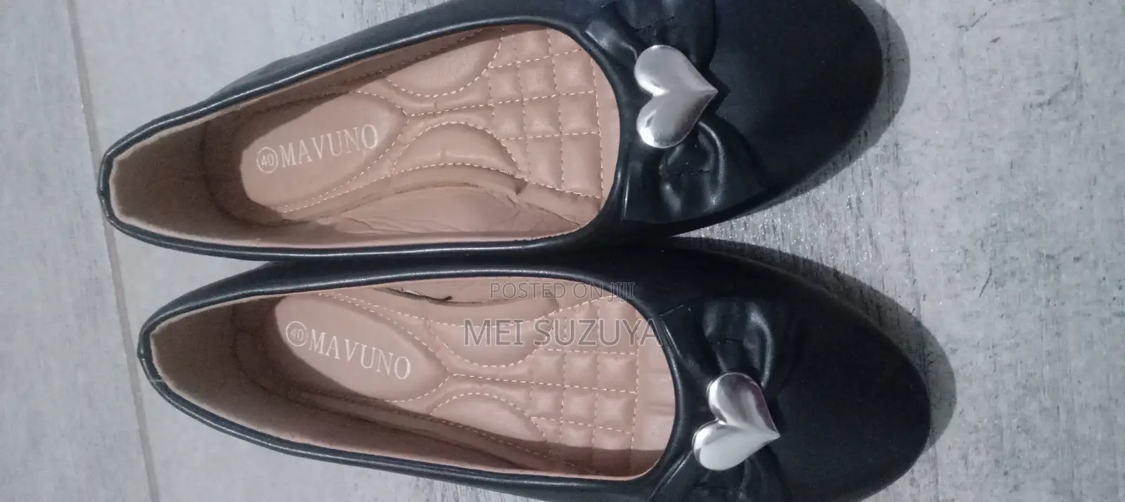 Black Doll Shoes Size 40