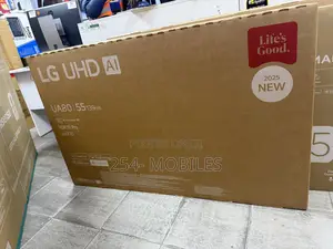 Lg Uhd Ai Ua80 55-Inch Smart Tv, Ready Hdr10, Webos25 2025