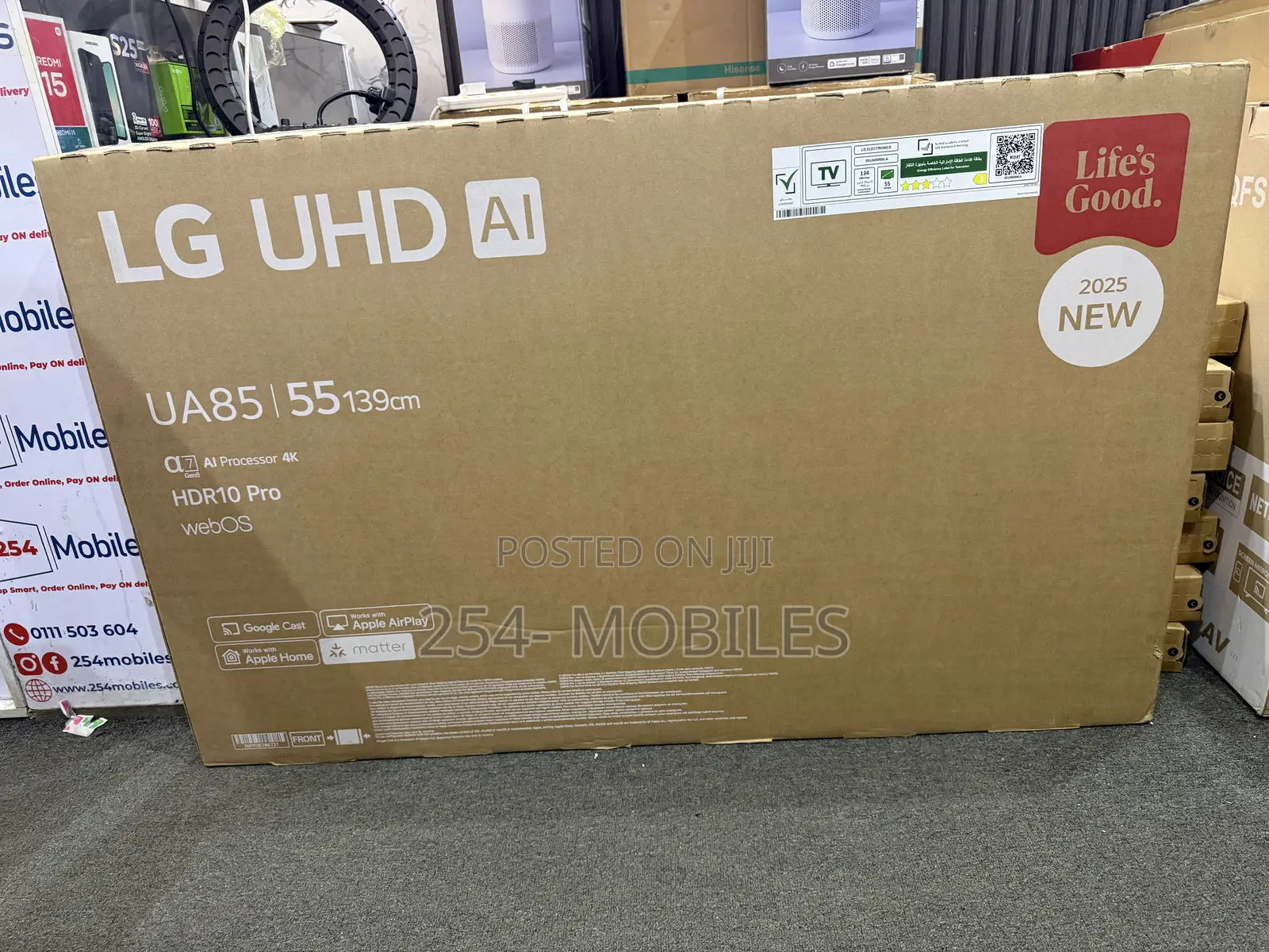 Lg 55" Smart Led Tv 55ua85006la