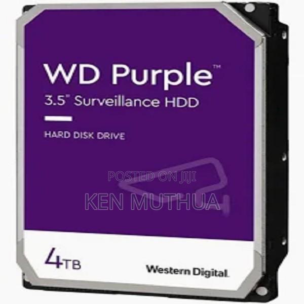 Wd 4tb HDD Hard Disk CCTV Storage
