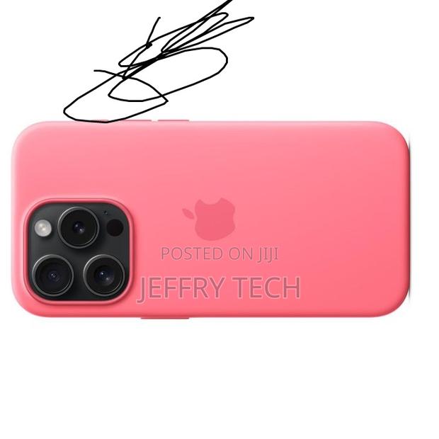 iPhone 15 Pro Max Silicone Case With Magsafe - Soft Mint Silicone Case - thumbnail 2