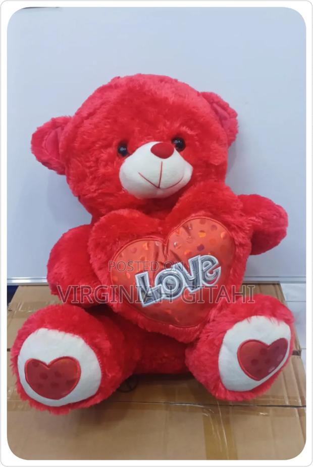 *Red 50 Cm Ted Bear