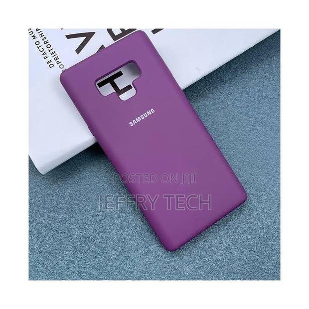 Samsung Galaxy Note9 Luxury Soft Rubber Liquid Silicone Skin Touch Fee
