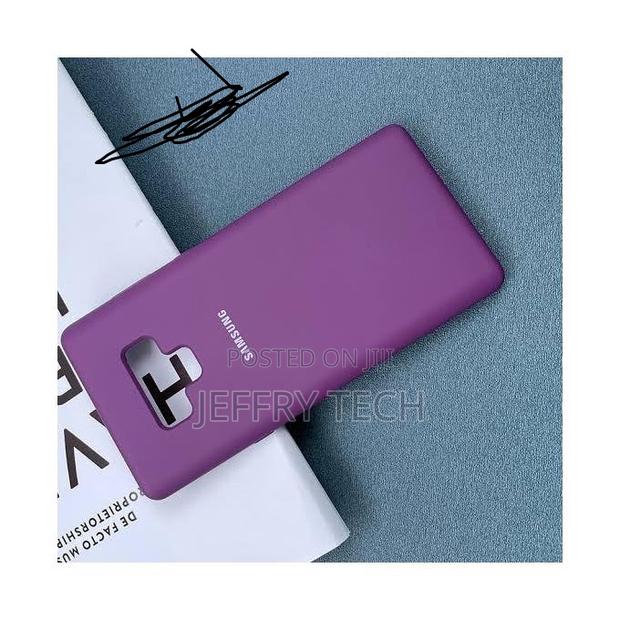 Samsung Galaxy Note9 Luxury Soft Rubber Liquid Silicone Skin Touch Fee - thumbnail 2