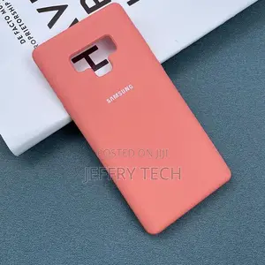 Samsung Galaxy Note9 Luxury Soft Rubber Liquid Silicone Pink
