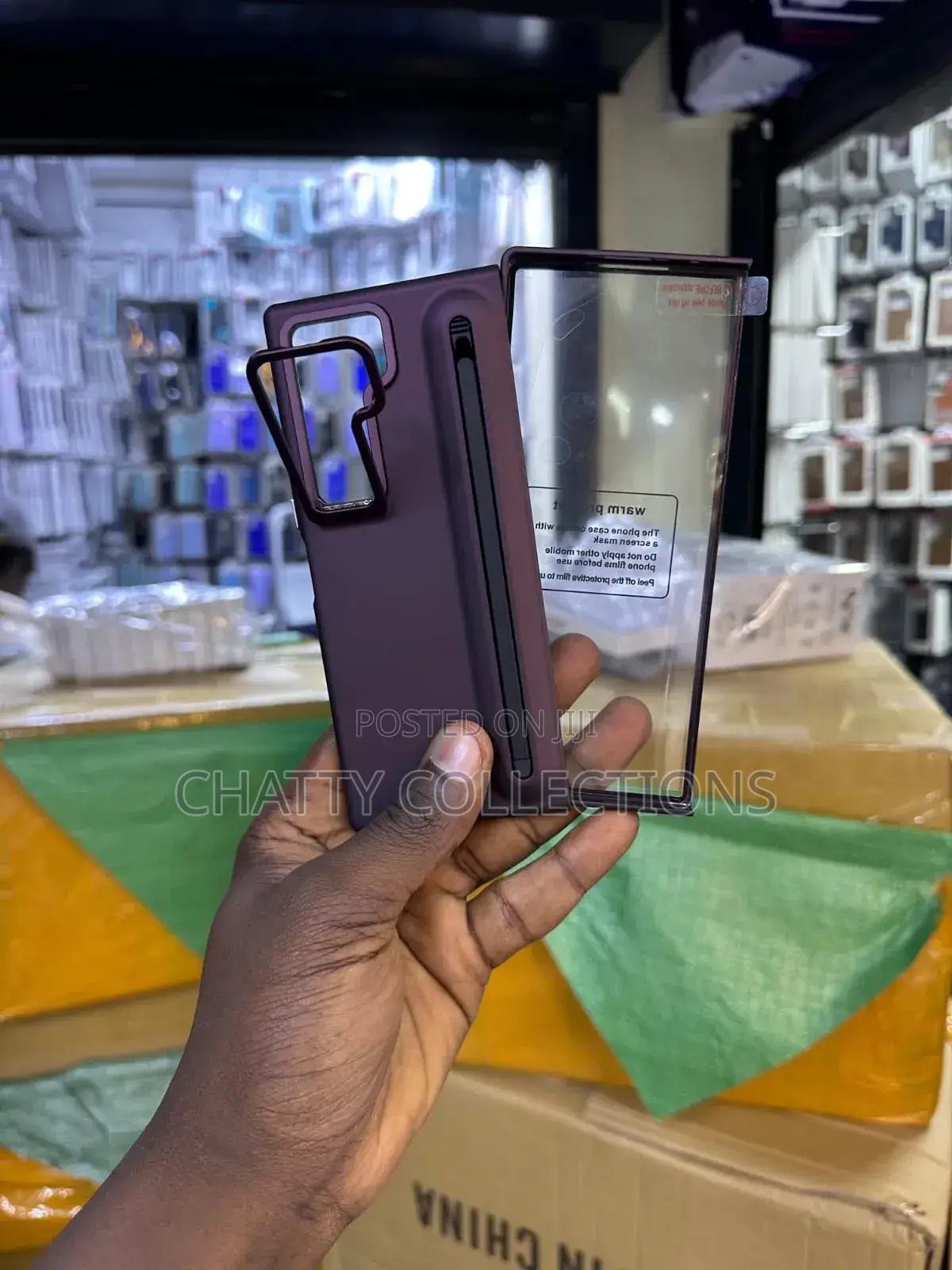 Hard Slim Pc Case With Front Screen Protector for Samsung Fold 5 ,6,7