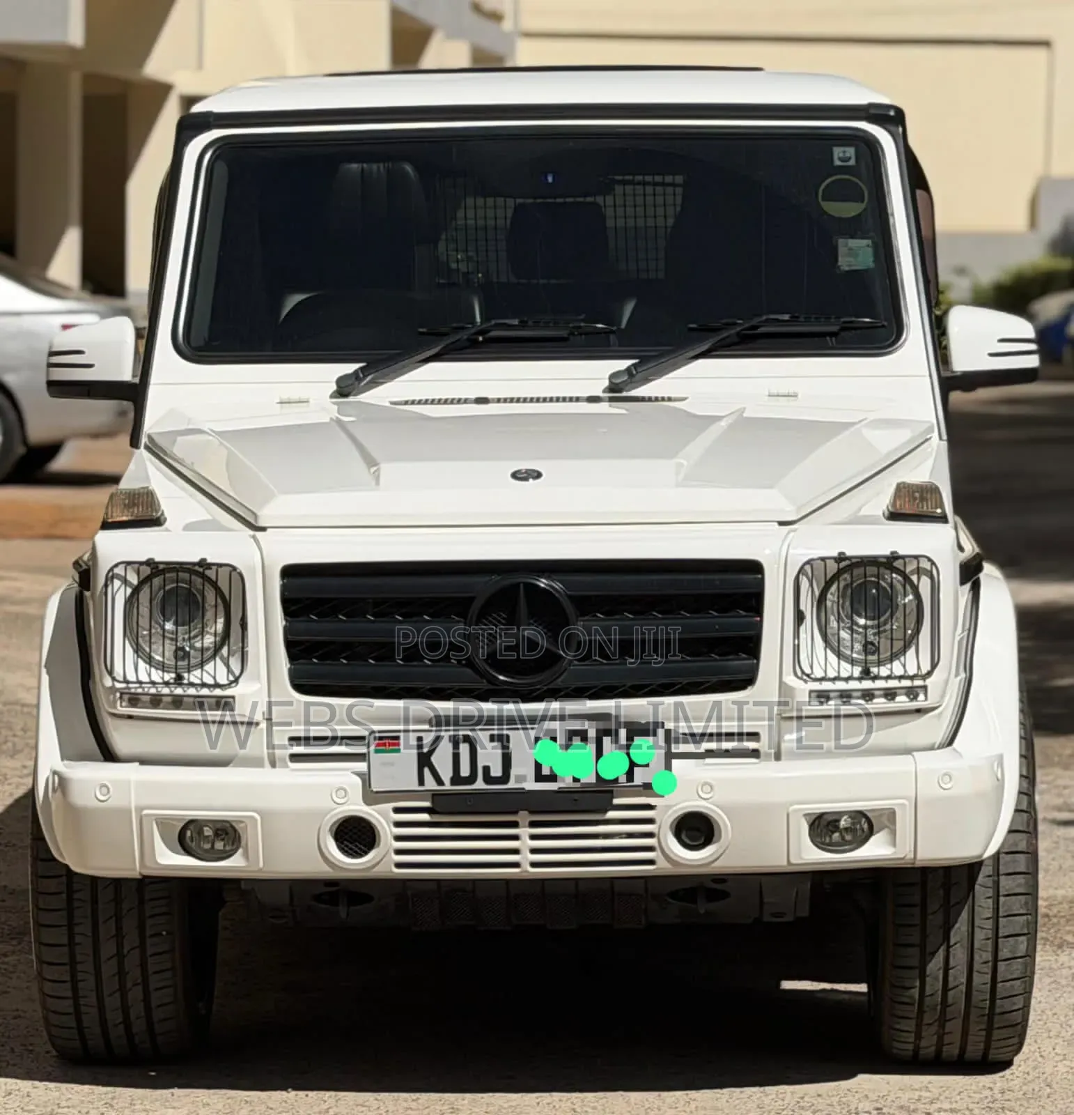 Mercedes-Benz G-Class G 350 BlueTEC 2015 White