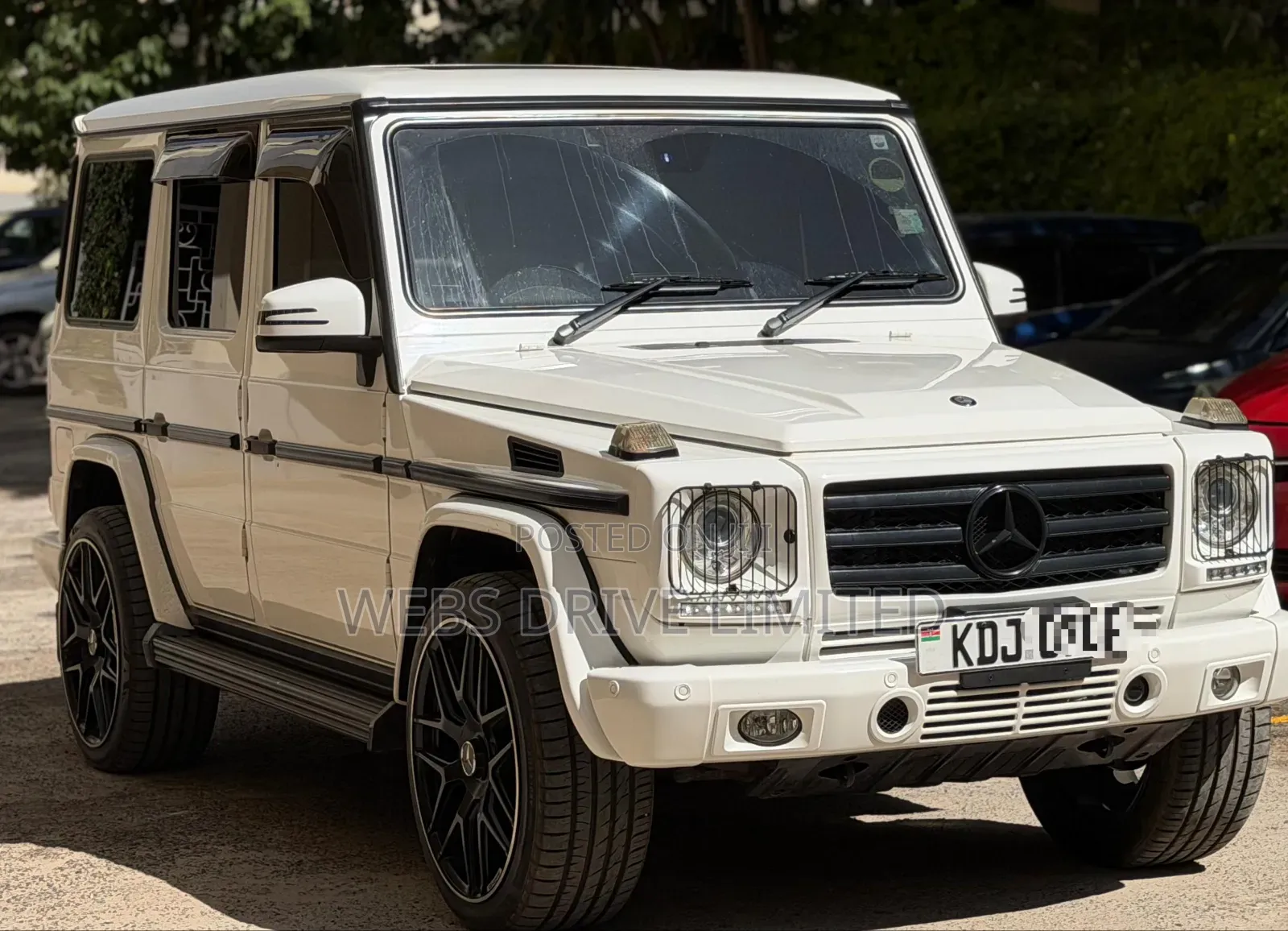 Mercedes-Benz G-Class G 350 BlueTEC 2015 White