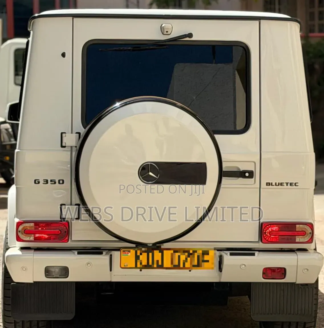 Mercedes-Benz G-Class G 350 BlueTEC 2015 White