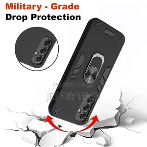 Samsung Galaxy A25 Pure Black Hard Shell Amor Phone Case Phone Cover