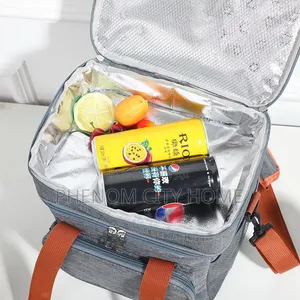 Double Compartment Insulated Lunch Bag