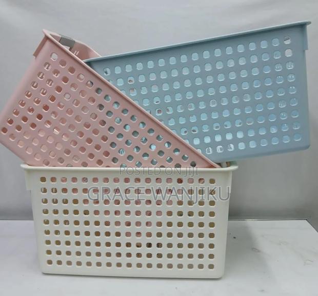 Large Plastic Storage Basket *
