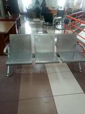 3 Seater Link Non Padded Chair