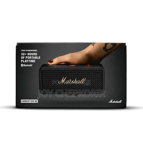 Marshall Emberton Iii Portable Bluetooth Speaker - Rugged Waterproof