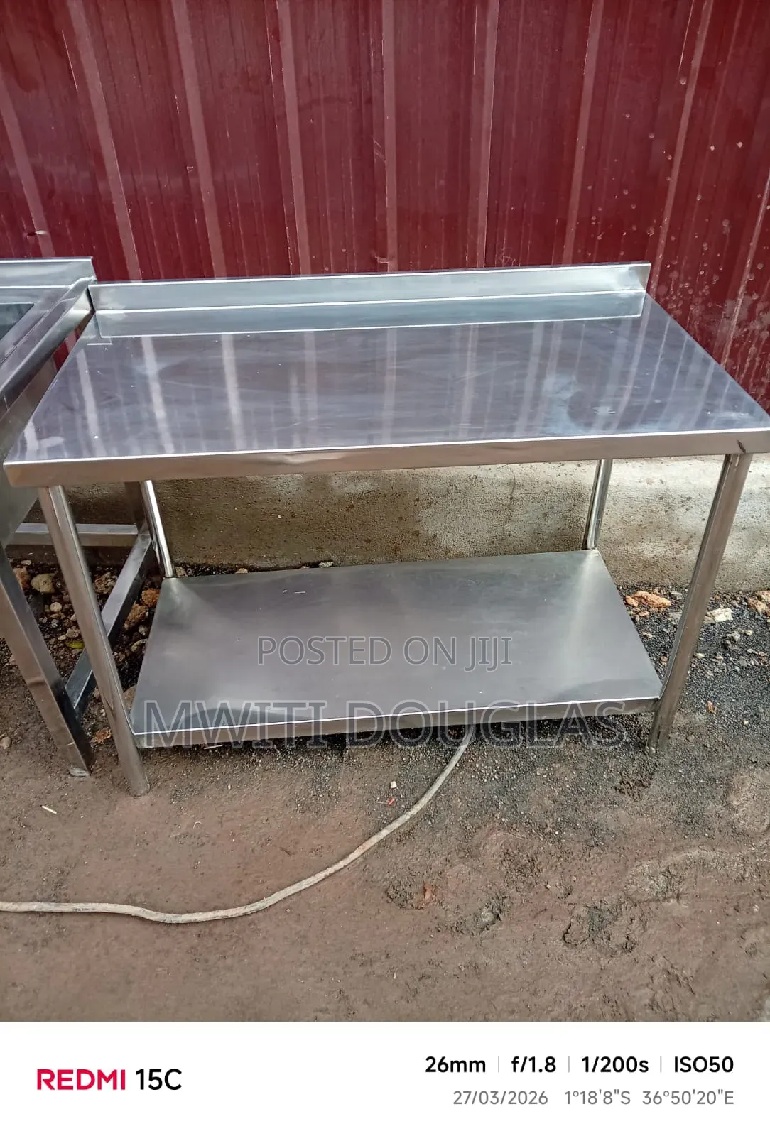 Stainless Steel 4fits by 2fits Working Table
