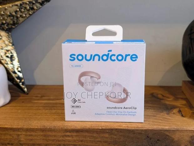 Soundcore Aeroclip | Open-Ear Clip-on Earbuds With Adaptive Comfort