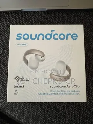 Soundcore Aeroclip | Open-Ear Clip-on Earbuds With Adaptive Comfort