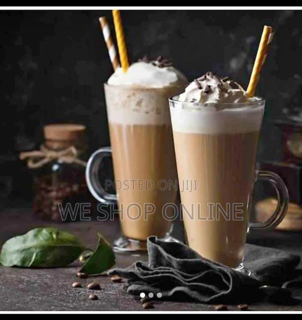 Thickened Latte Glass Cups - main view
