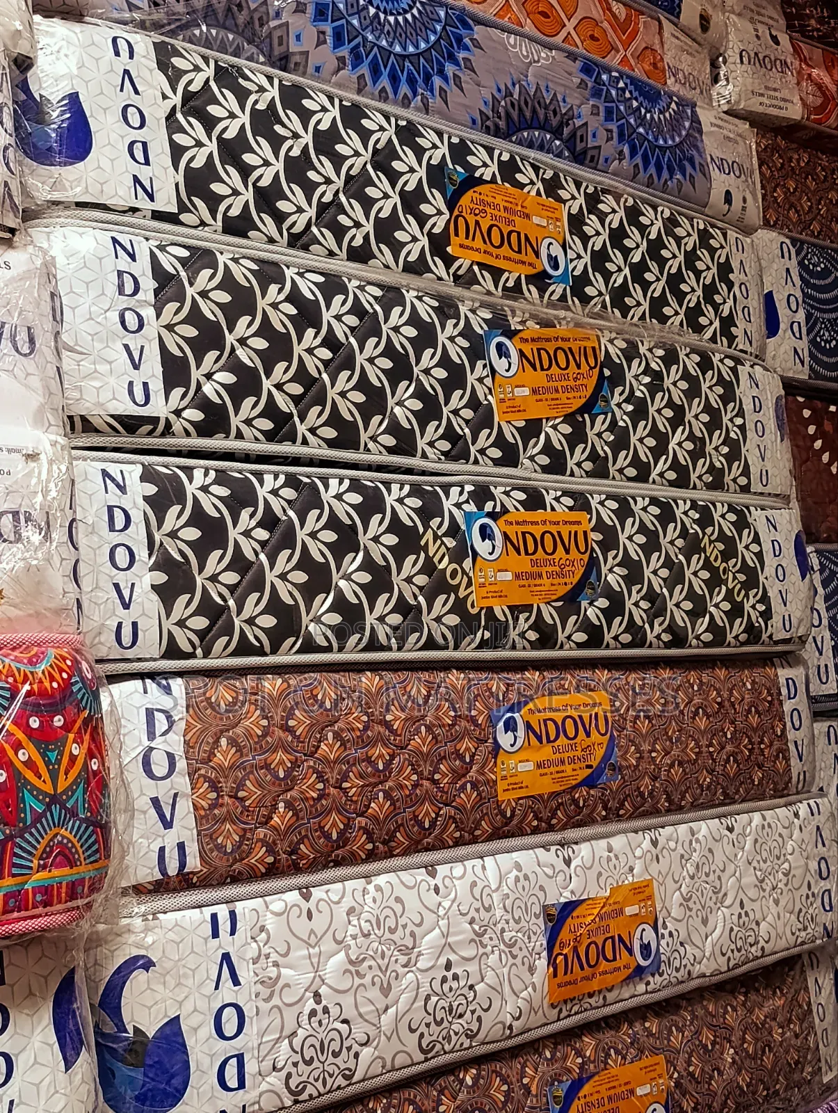 Biggy! 5x6x10 Printed and Quilted Mattresses. Free Home Delivery!