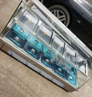 Customized Food Warmer Display 5ft