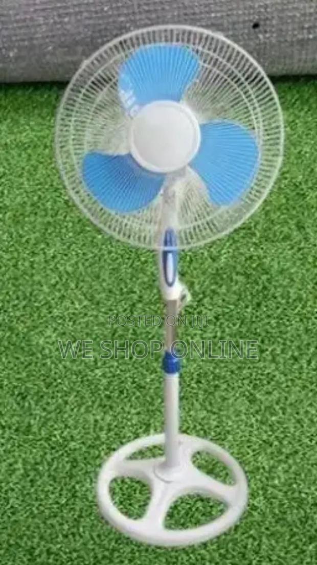 Velton 16" Inches Adjustable Height Free Standing Fan - thumbnail 2