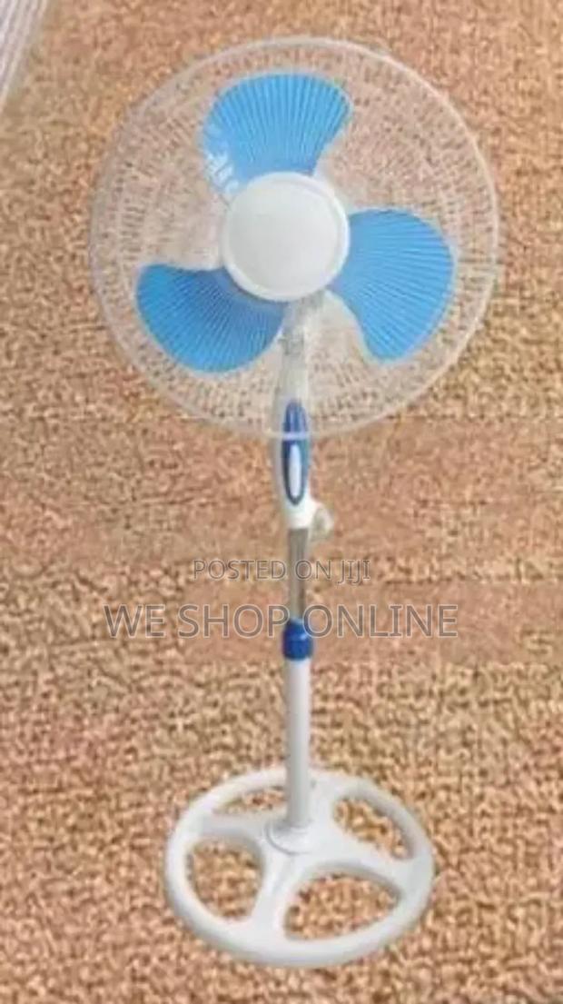 Velton 16" Inches Adjustable Height Free Standing Fan - thumbnail 3