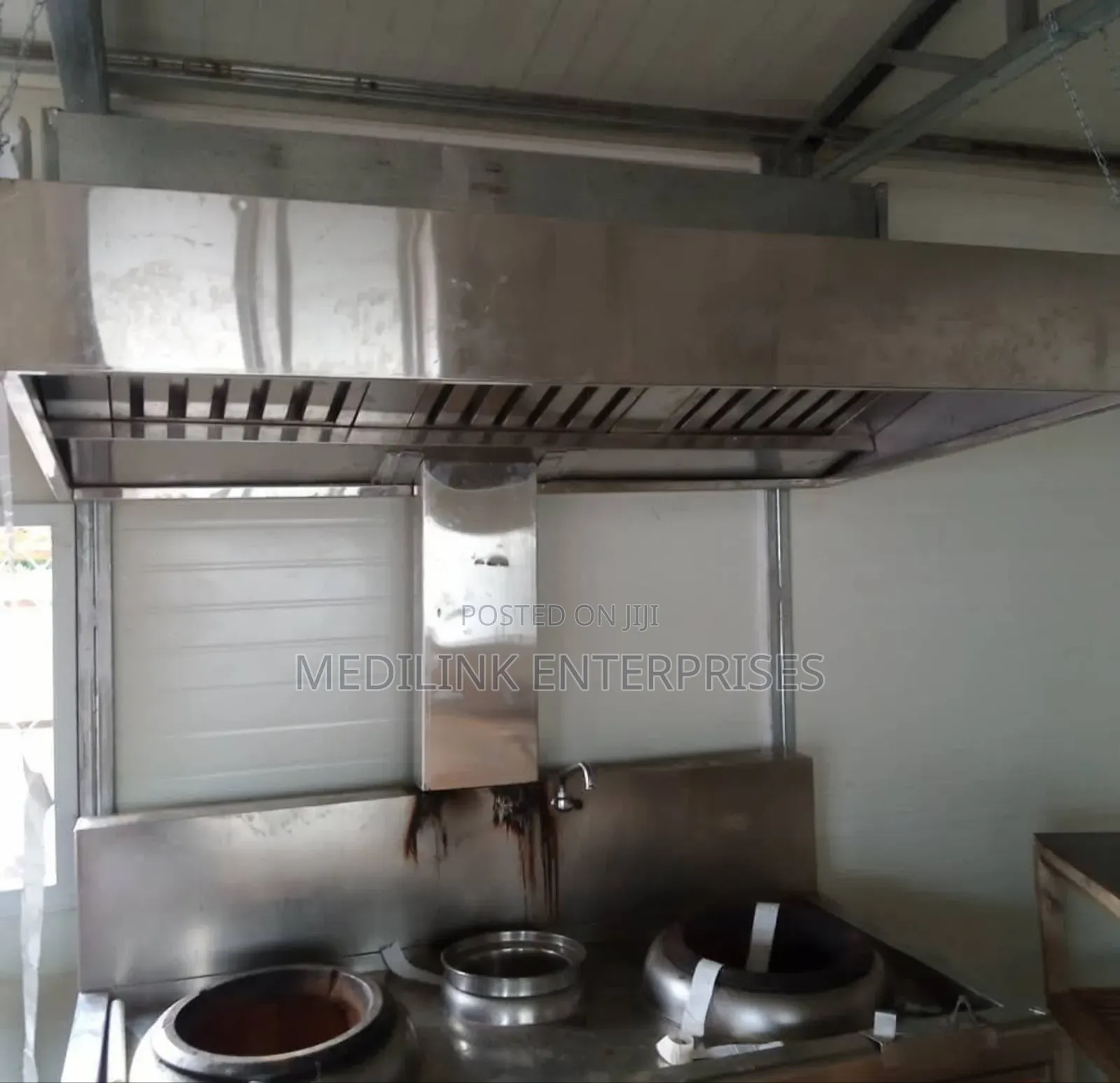 8ft Stainless Steel Commercial Cooking Rage