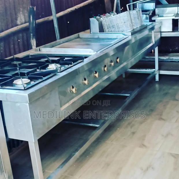 Ss 304 Customized Commercial Kitchen Rage