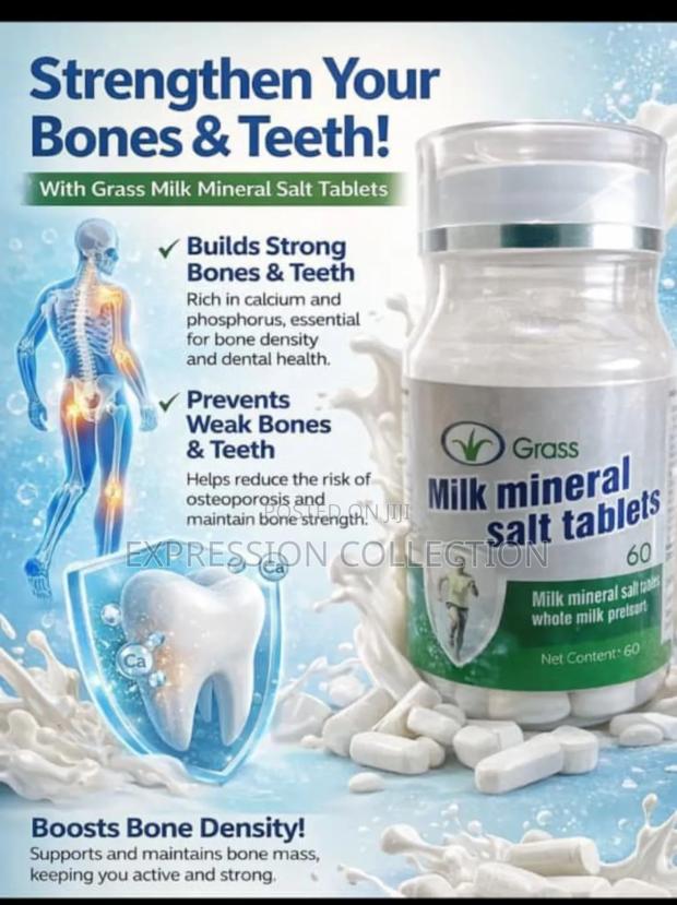 Milk Minerals and Salts Tablets