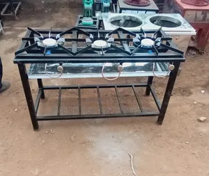 Mildsteel Body High Pressure 3-Burner Cooker