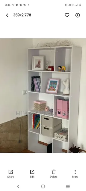 Bookshelf/ Display Shelf/ Decor Shelf Cabinet