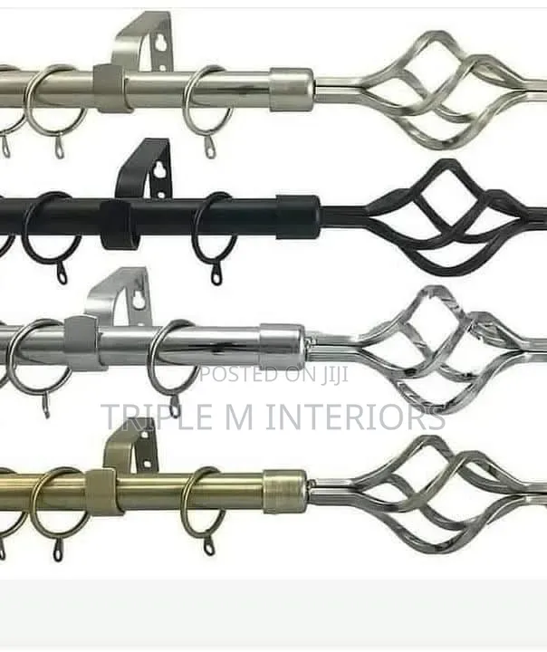 Adjustable Curtain Rod for Modern Home Windows