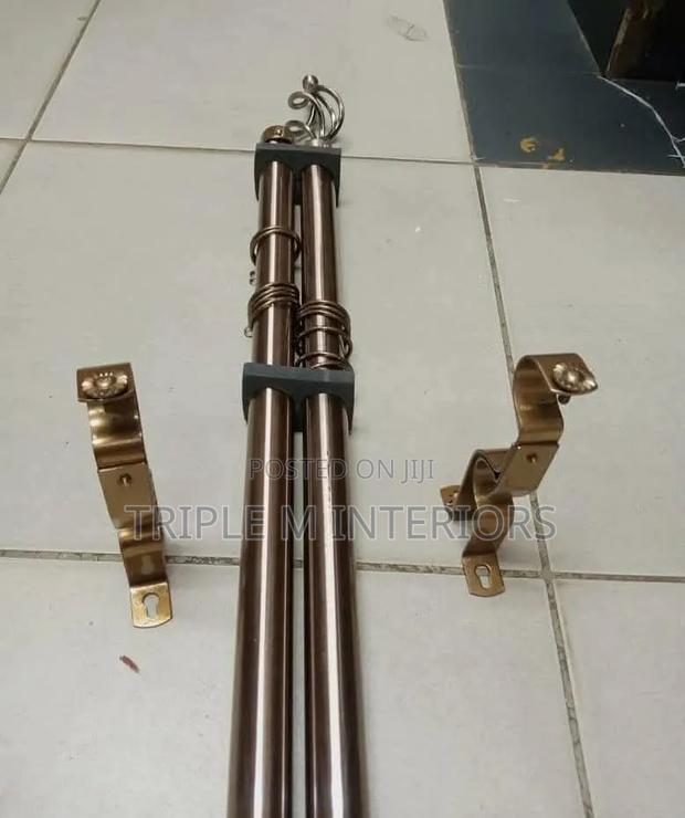 Premium Adjustable Rod for Living Room Curtains