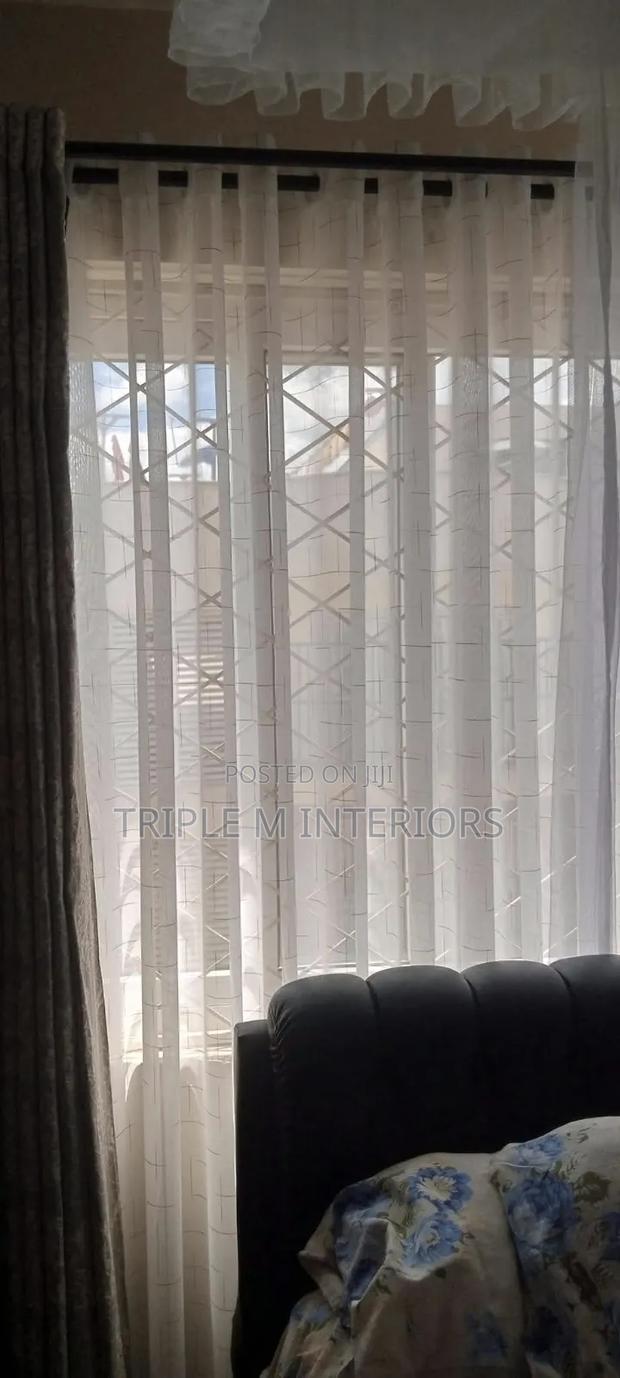 Elegant Ringed Sheer Curtains for Modern Homes