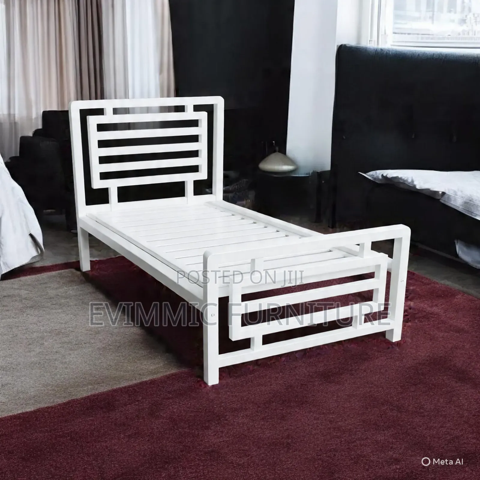3.5 by 6 Durable Industrial Metal Bed