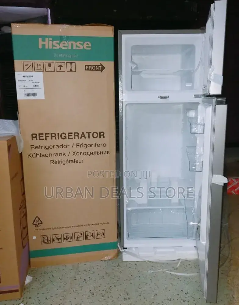 Hisense 91ltrs Double Door Fridge