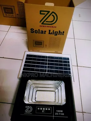 100 Watts Zero Degree Solar Floodlight