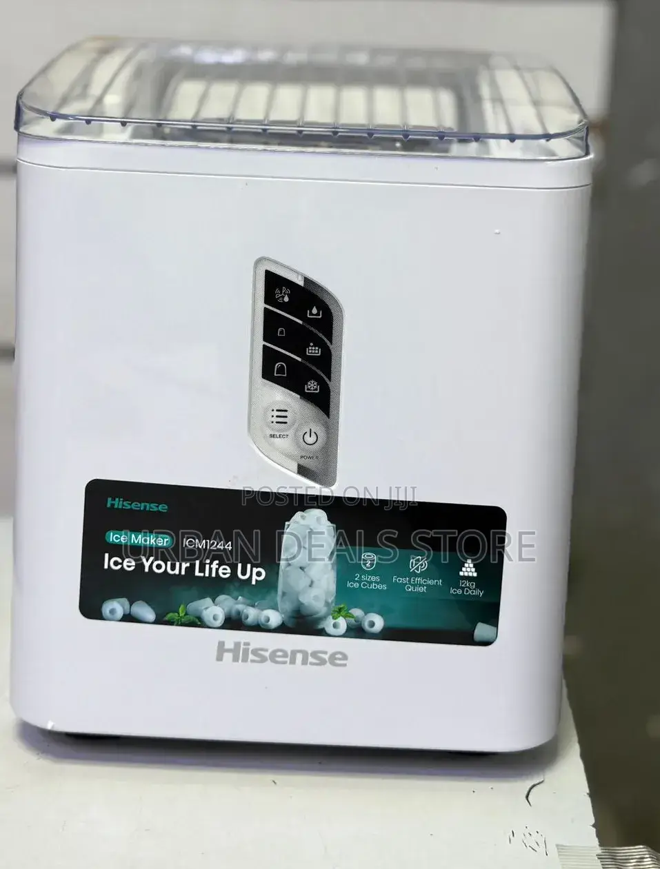 Hisense Ice Cube Maker – 12kg Daily
