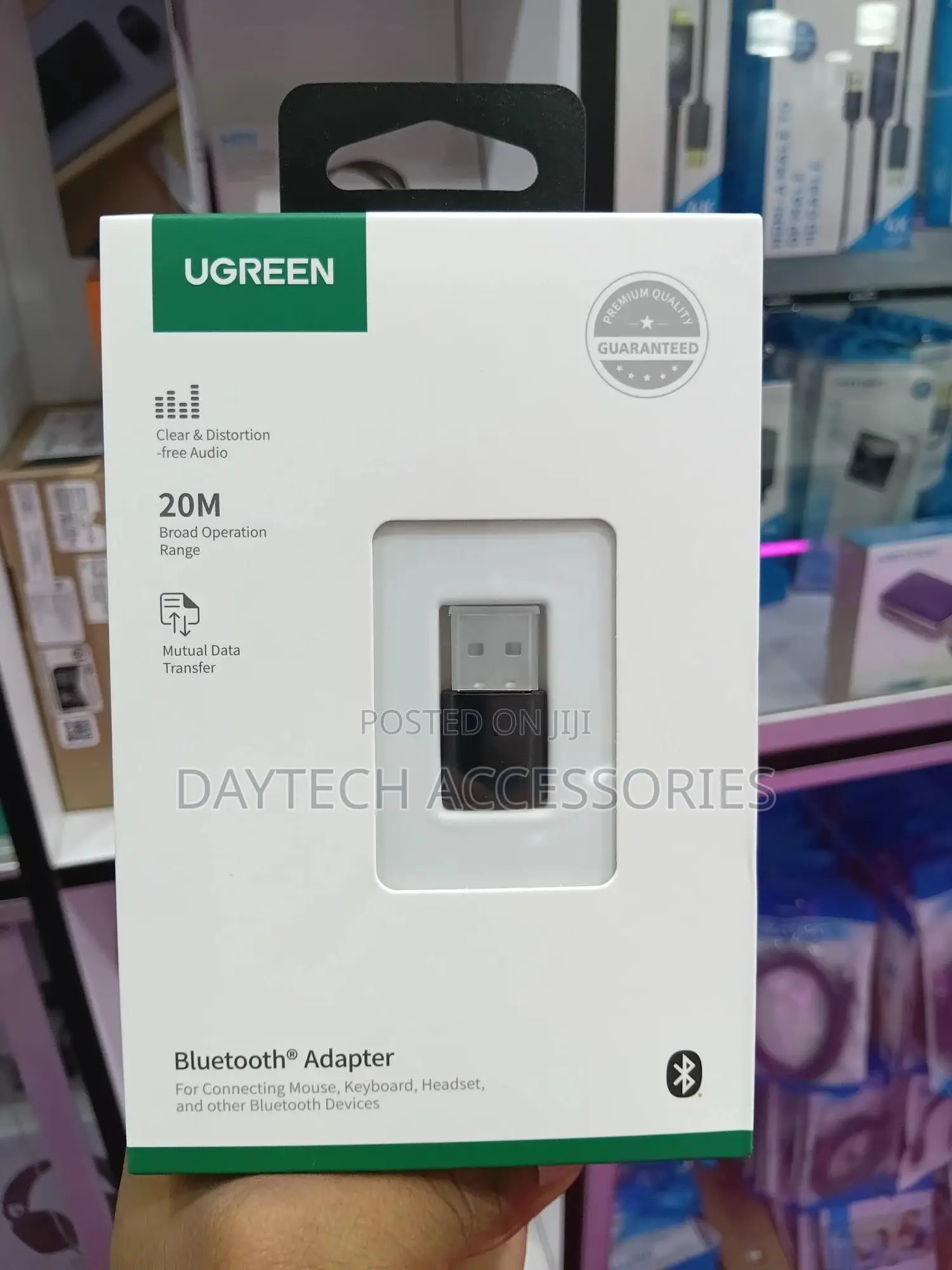 This Is a Ugreen Cm390 Usb Bluetooth 5.0 Adapter (Model 80889)