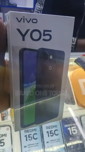 New Vivo Y05 128 GB Black