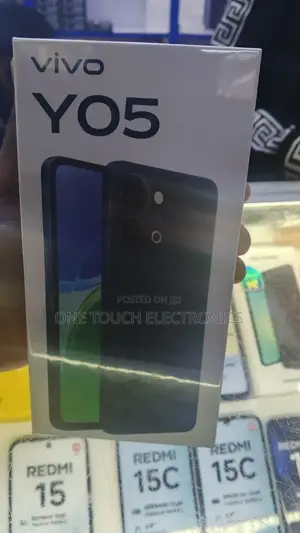 New Vivo Y05 128 GB Black
