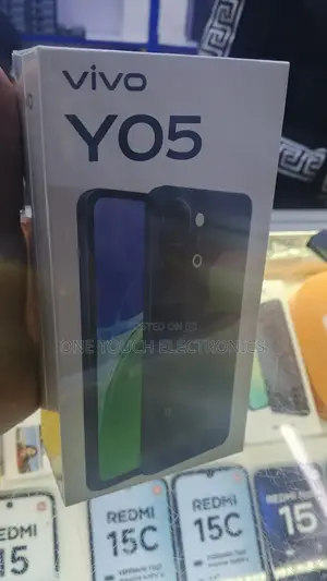 New Vivo Y05 64 GB Black
