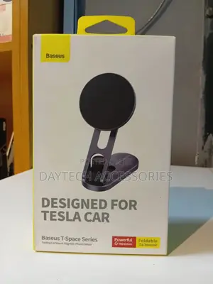 Baseus T-Space Folding Metal Car Mount Magnetic Phone Holder.