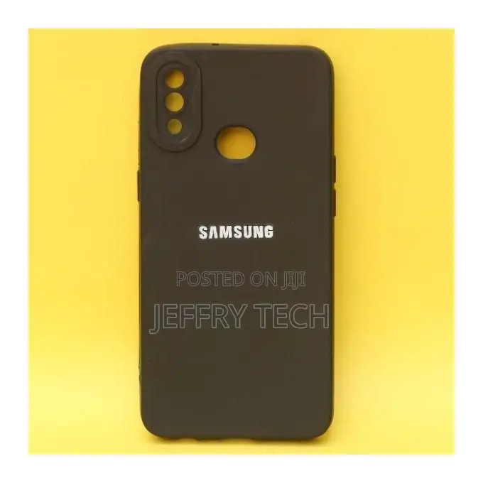 Samsung Galaxy A10s Luxury Soft Liquid Silicone Skin Touch Feelblack