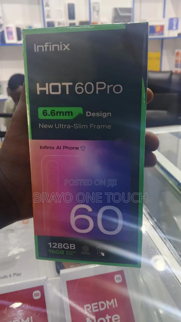 New Infinix Hot 60 Pro 128 GB Black