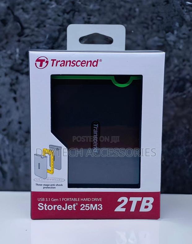 Transcend 2tb Hard Disk External Memory Hard Drive