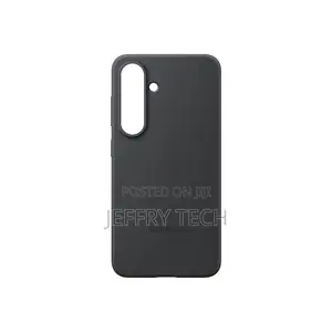 Samsung Galaxy A36 Pure Dark Black Phone Silicone Case Cover Soft Rub